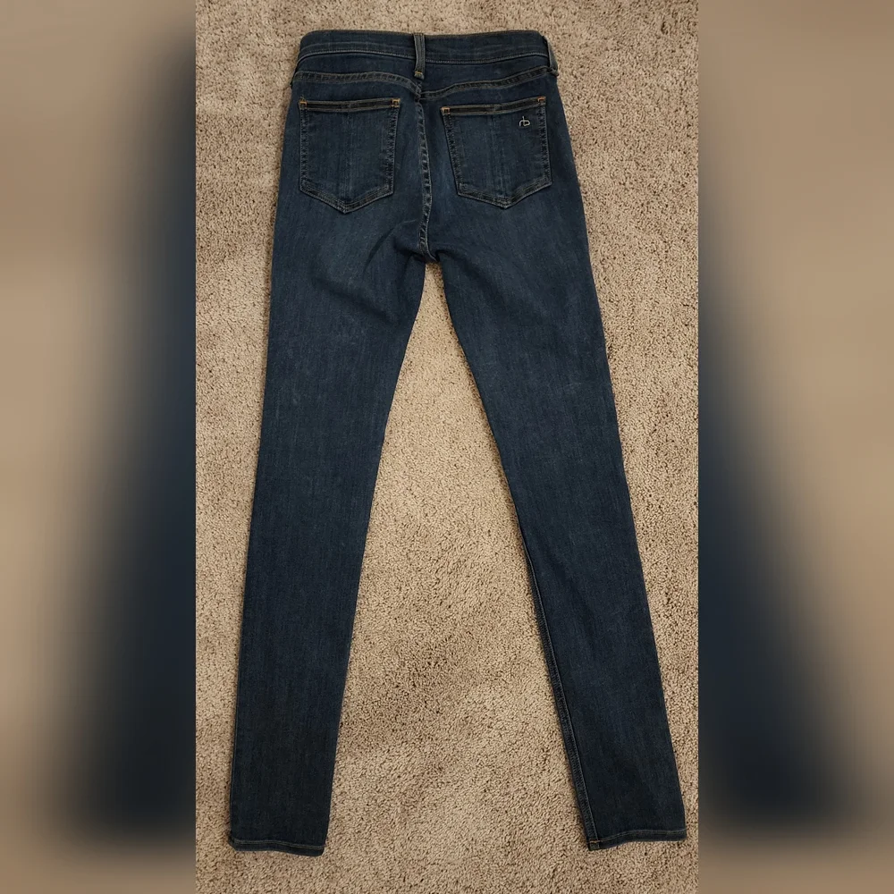 RAG & BONE Womens Nina High-Rise Skinny Jeans, Sz. 26